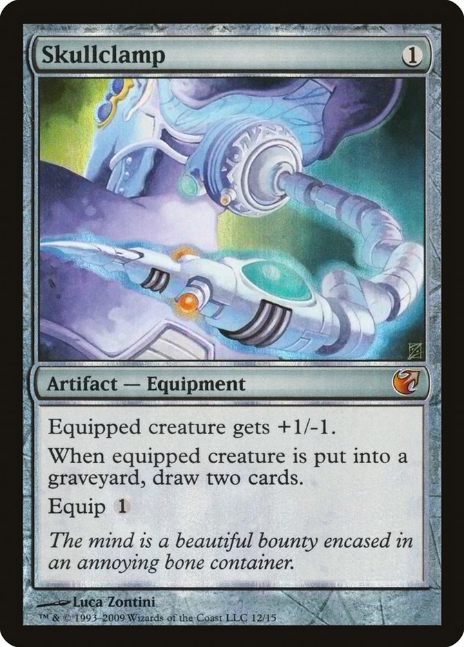 Skullclamp [From the Vault: Exiled] | Card Citadel