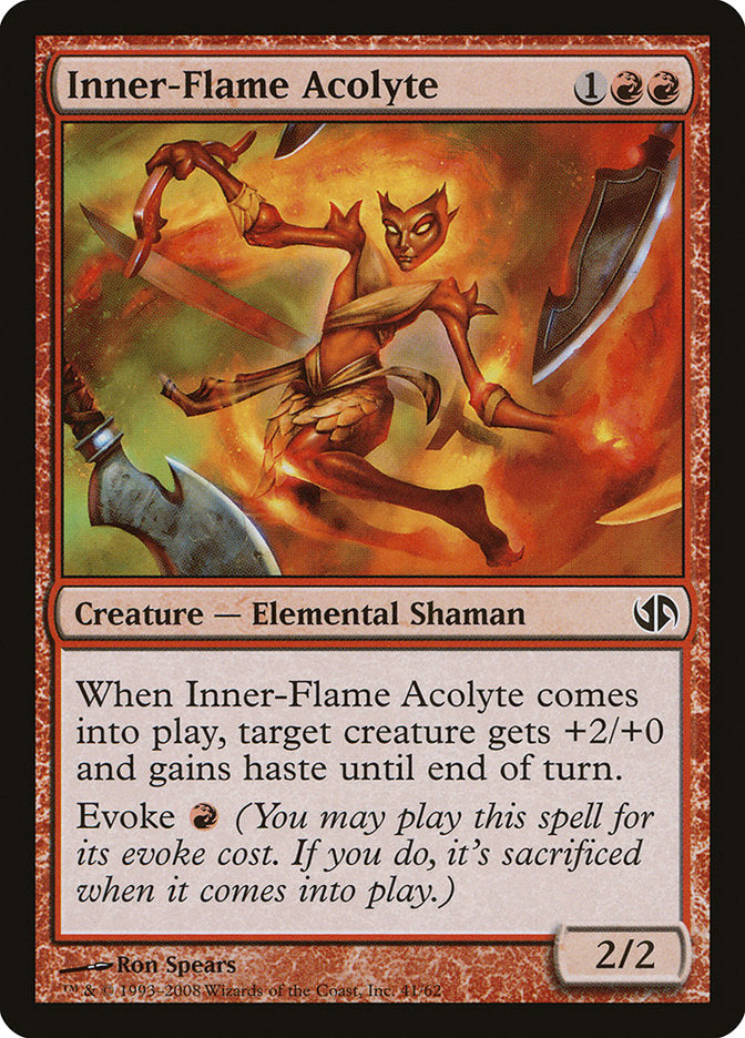 Inner-Flame Acolyte [Duel Decks: Jace vs. Chandra] | Card Citadel