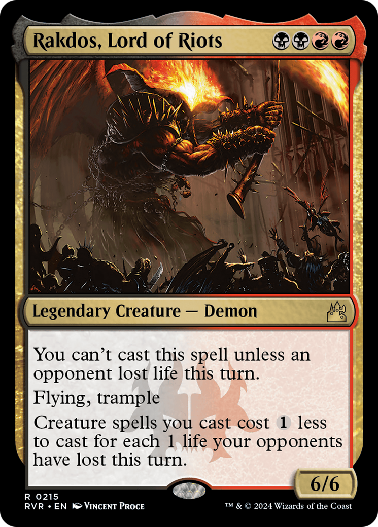 Rakdos, Lord of Riots [Ravnica Remastered] | Card Citadel