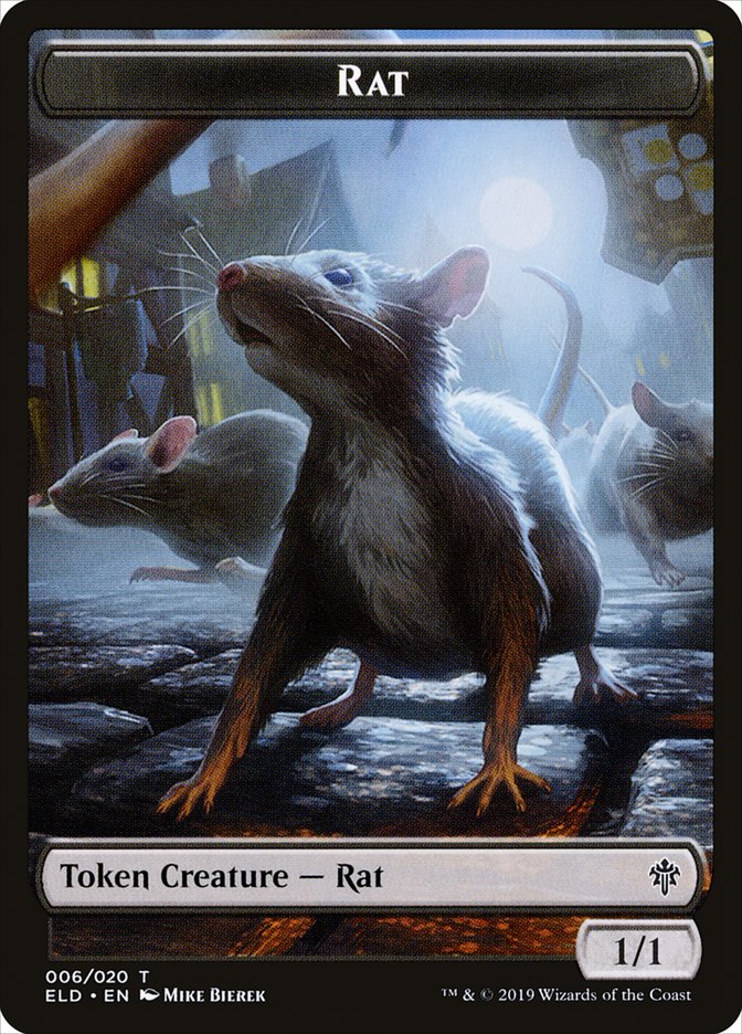 Rat [Throne of Eldraine Tokens] | Card Citadel