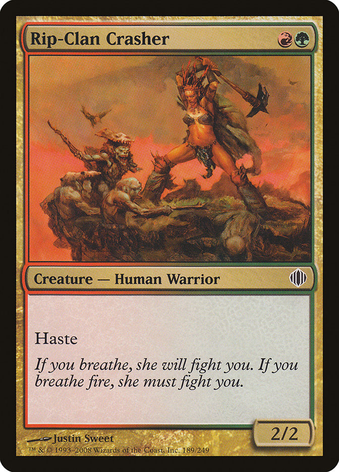 Rip-Clan Crasher [Shards of Alara] | Card Citadel