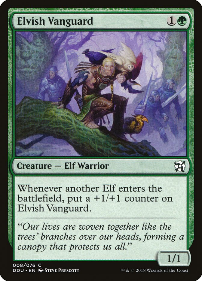 Elvish Vanguard [Duel Decks: Elves vs. Inventors] | Card Citadel