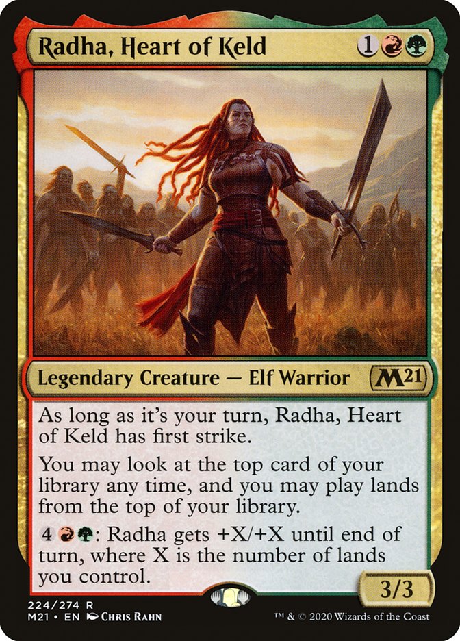 Radha, Heart of Keld [Core Set 2021] | Card Citadel