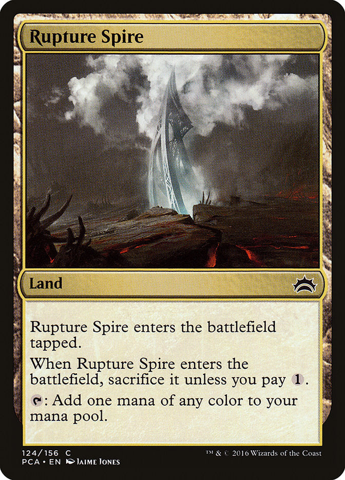 Rupture Spire [Planechase Anthology] | Card Citadel