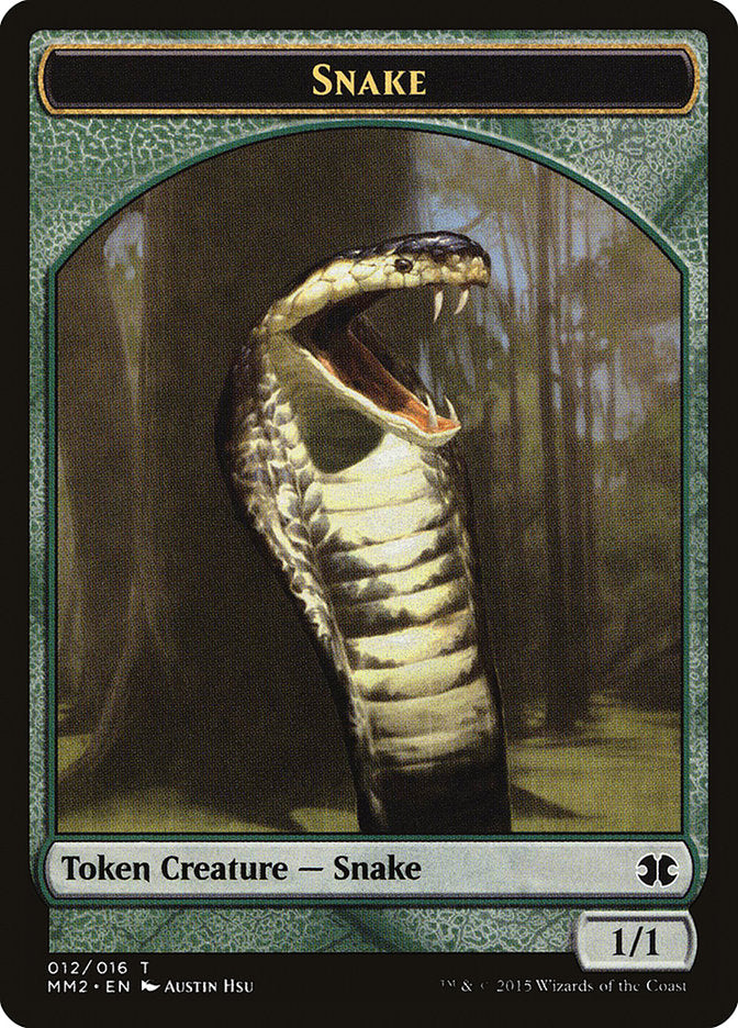 Snake [Modern Masters 2015 Tokens] | Card Citadel