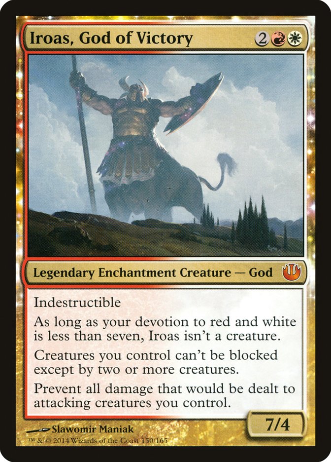 Iroas, God of Victory [Journey into Nyx] | Card Citadel