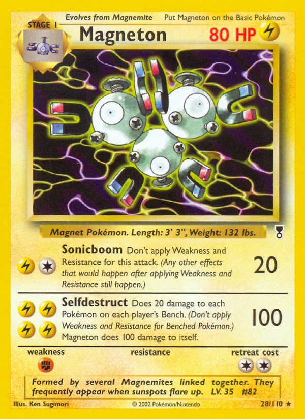 Magneton (28/110) [Legendary Collection] | Card Citadel