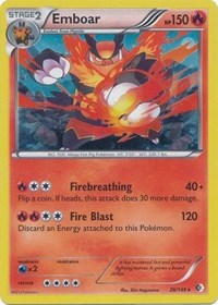 Emboar (26/149) (Cosmos Holo) (Blister Exclusive) [Black & White: Boundaries Crossed] | Card Citadel