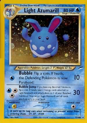 Light Azumarill (13/105) [Neo Destiny Unlimited] | Card Citadel