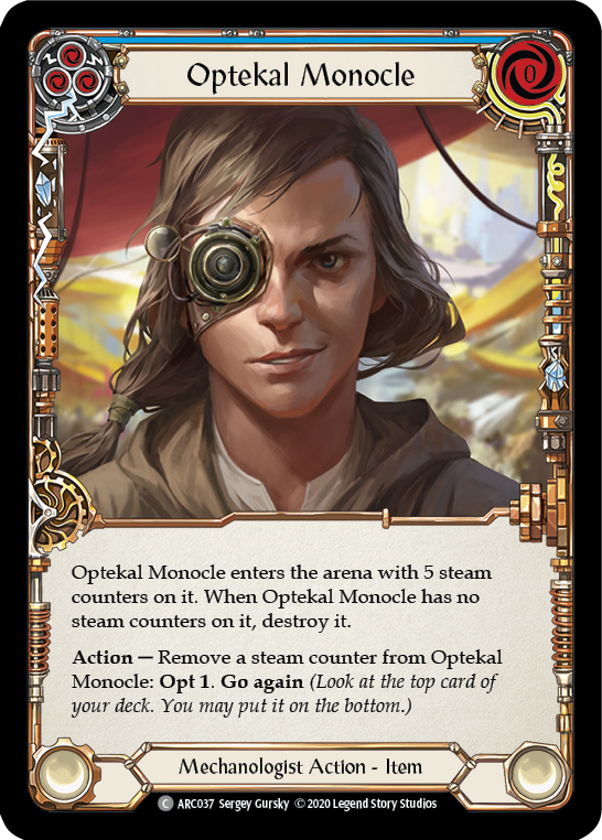 Optekal Monocle [ARC037] Unlimited Normal | Card Citadel