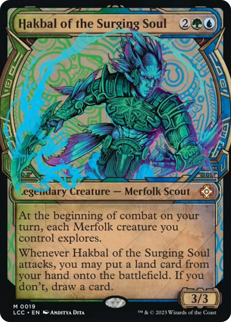 Hakbal of the Surging Soul (Showcase) [The Lost Caverns of Ixalan Commander] | Card Citadel