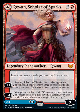 Rowan, Scholar of Sparks // Will, Scholar of Frost [Strixhaven: School of Mages] | Card Citadel