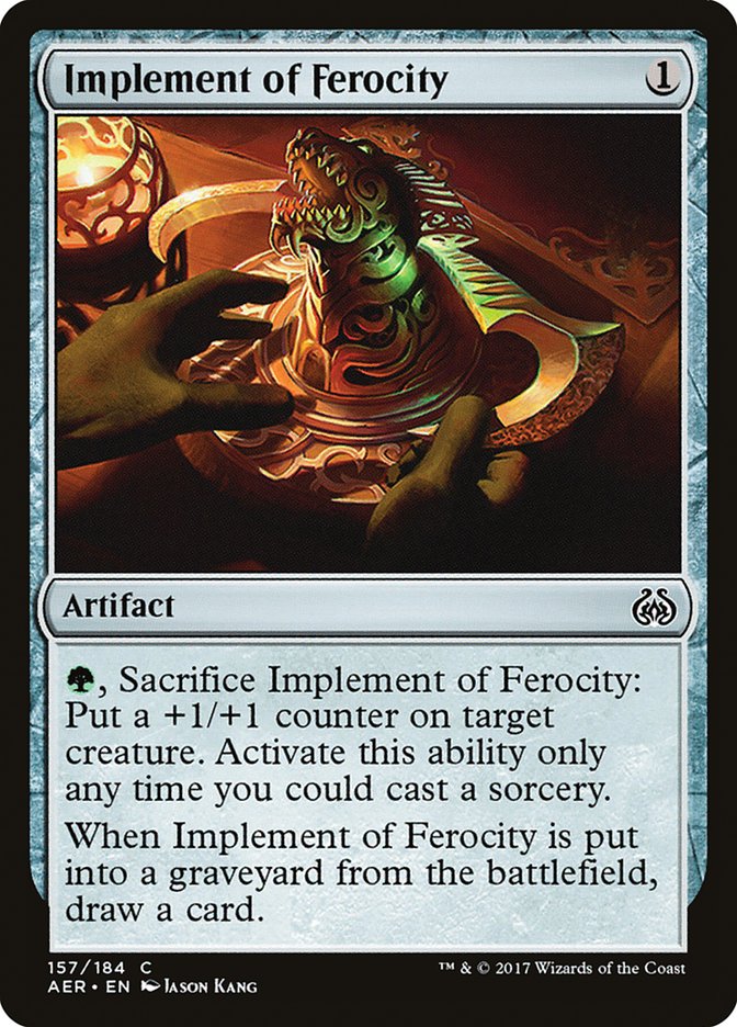 Implement of Ferocity [Aether Revolt] | Card Citadel