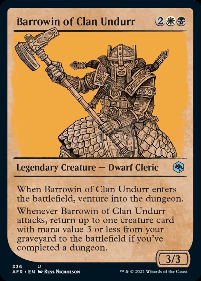 Barrowin of Clan Undurr (Showcase) [Dungeons & Dragons: Adventures in the Forgotten Realms] | Card Citadel
