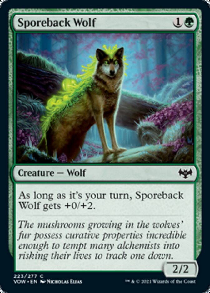 Sporeback Wolf [Innistrad: Crimson Vow] | Card Citadel