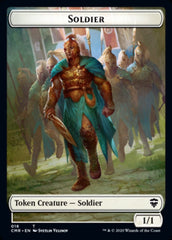 Cat // Soldier Token [Commander Legends Tokens] | Card Citadel