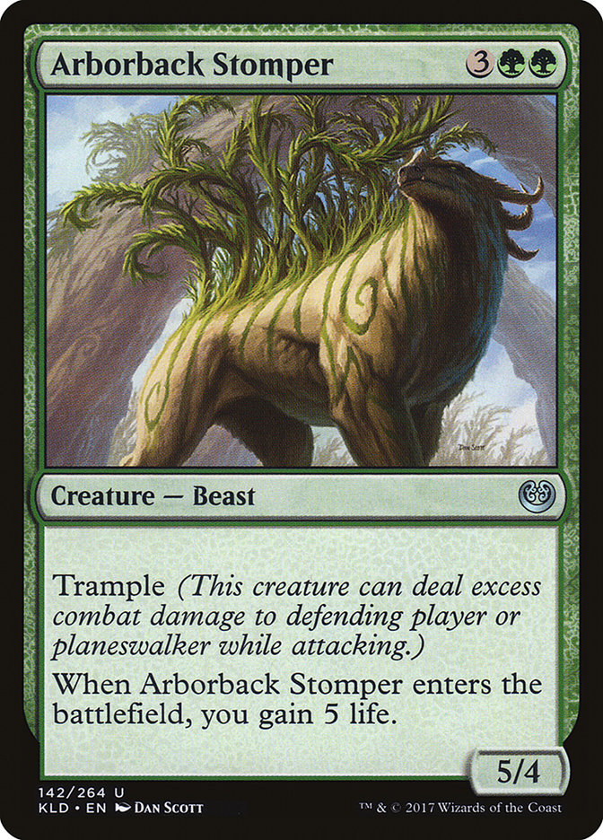 Arborback Stomper (Intro Pack) [Kaladesh Promos] | Card Citadel