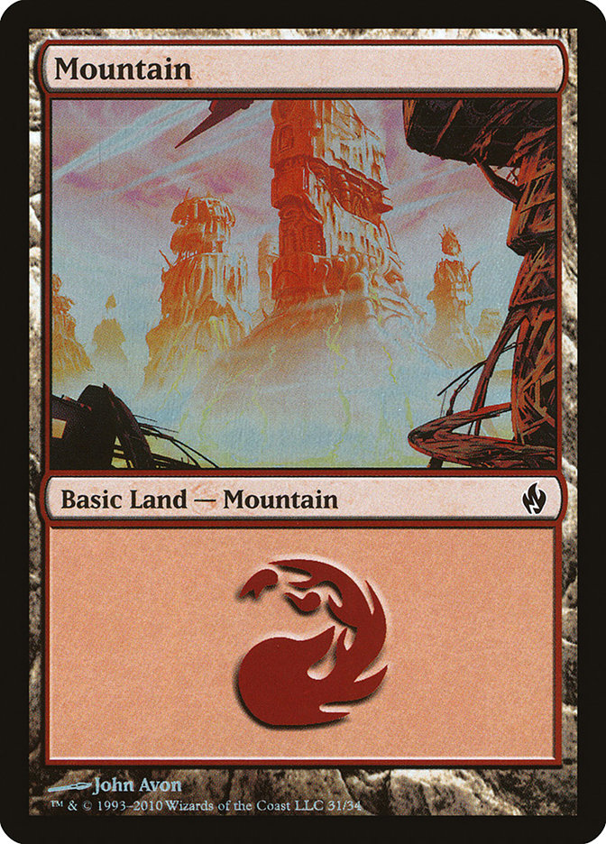 Mountain [Premium Deck Series: Fire and Lightning] | Card Citadel