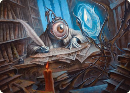 Unblinking Observer Art Card [Innistrad: Midnight Hunt Art Series] | Card Citadel