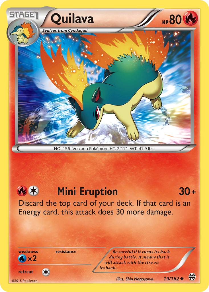 Quilava (19/162) [XY: BREAKthrough] | Card Citadel