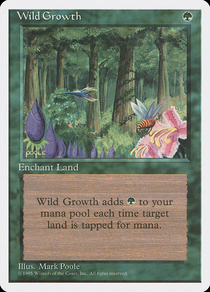 Wild Growth [Fourth Edition] | Card Citadel