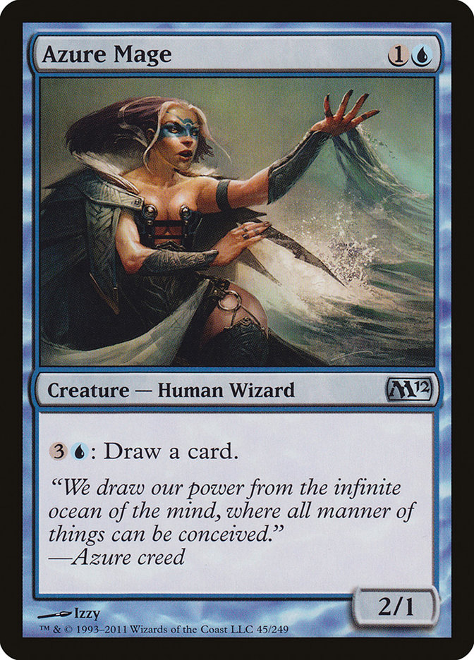 Azure Mage [Magic 2012] | Card Citadel