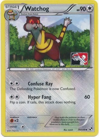 Watchog (79/114) (League Promo) [Black & White: Base Set] | Card Citadel