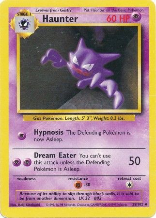 Haunter (29/102) [Base Set Unlimited] | Card Citadel