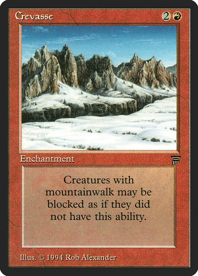 Crevasse [Legends] | Card Citadel