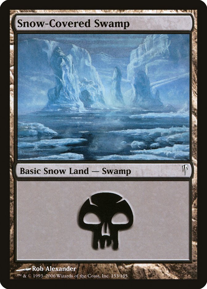 Snow-Covered Swamp [Coldsnap] | Card Citadel