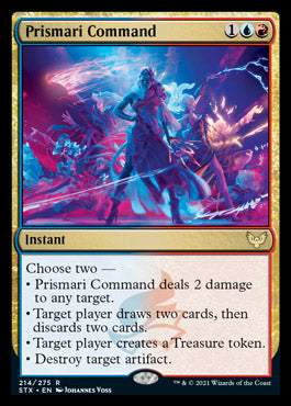 Prismari Command [Strixhaven: School of Mages] | Card Citadel