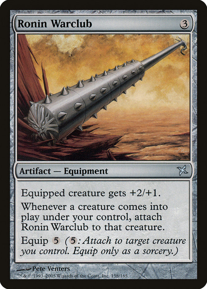 Ronin Warclub [Betrayers of Kamigawa] | Card Citadel
