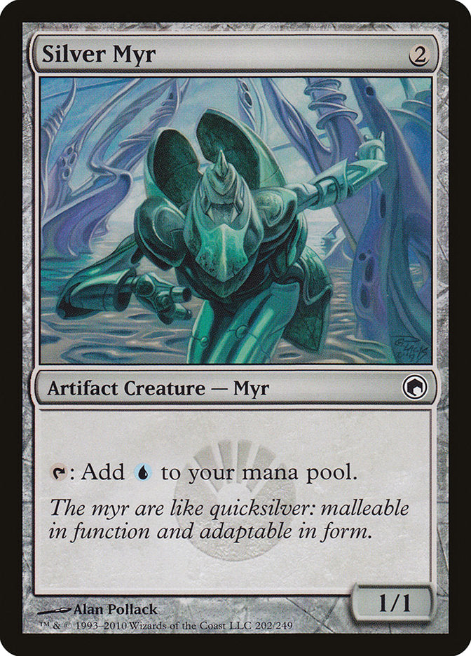 Silver Myr [Scars of Mirrodin] | Card Citadel