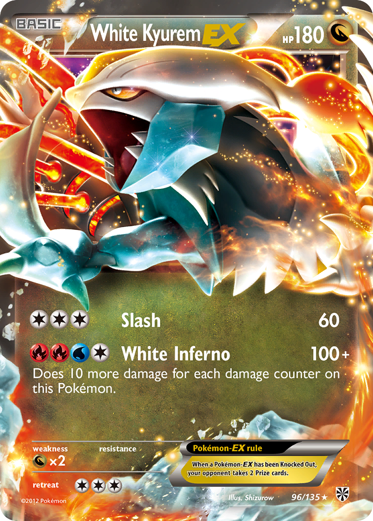 White Kyurem EX (96/135) [Black & White: Plasma Storm] | Card Citadel