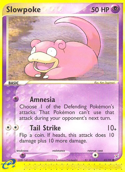 Slowpoke (45/95) [EX: Team Magma vs Team Aqua] | Card Citadel