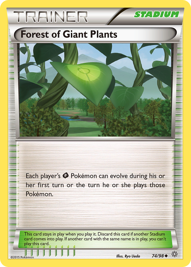 Forest of Giant Plants (74/98) [XY: Ancient Origins] | Card Citadel
