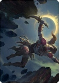 Nighthawk Scavenger Art Card [Zendikar Rising Art Series] | Card Citadel