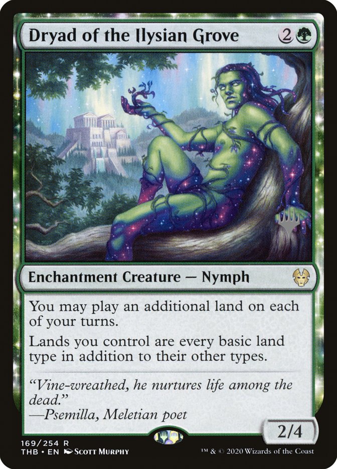 Dryad of the Ilysian Grove (Promo Pack) [Theros Beyond Death Promos] | Card Citadel