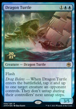 Dragon Turtle [Dungeons & Dragons: Adventures in the Forgotten Realms Prerelease Promos] | Card Citadel