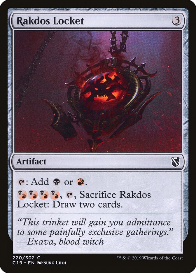 Rakdos Locket [Commander 2019] | Card Citadel