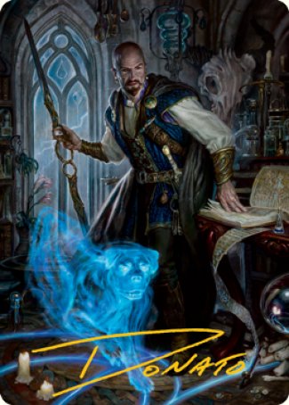 Mordenkainen Art Card (Gold-Stamped Signature) [Dungeons & Dragons: Adventures in the Forgotten Realms Art Series] | Card Citadel