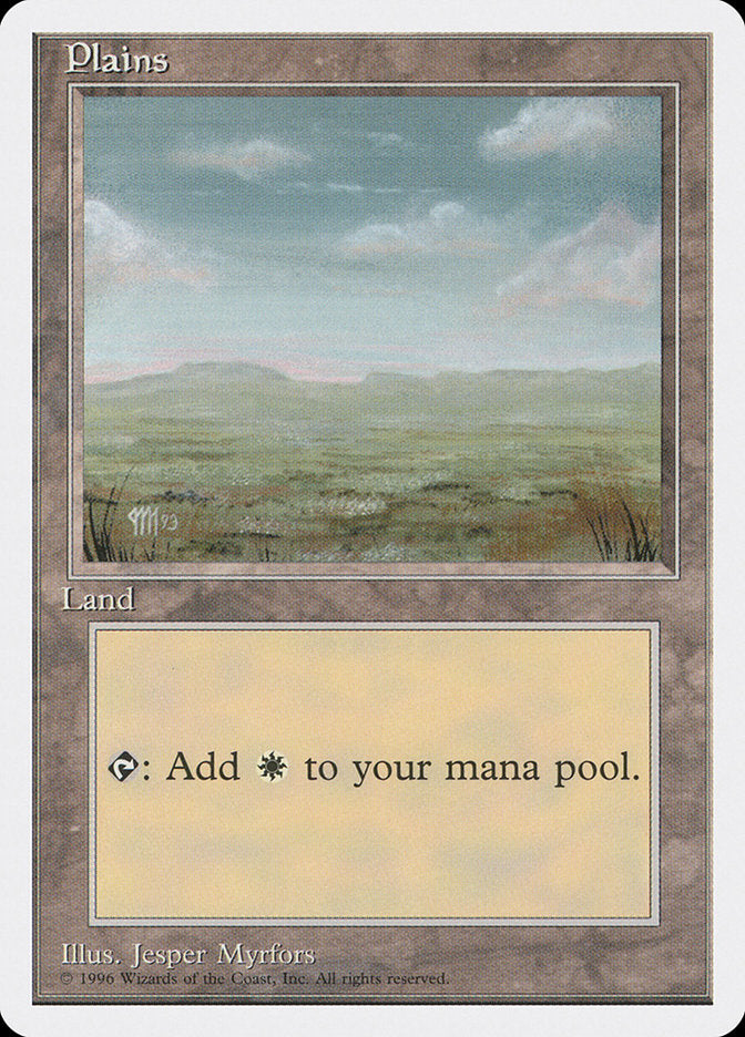 Plains (Signature on Bottom Left) [Introductory Two-Player Set] | Card Citadel