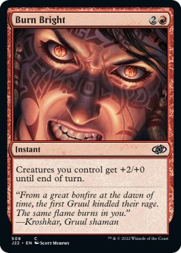 Burn Bright [Jumpstart 2022] | Card Citadel
