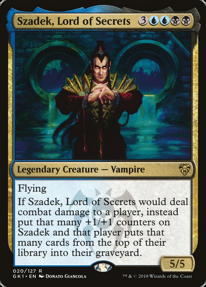 Szadek, Lord of Secrets [GRN Guild Kit] | Card Citadel