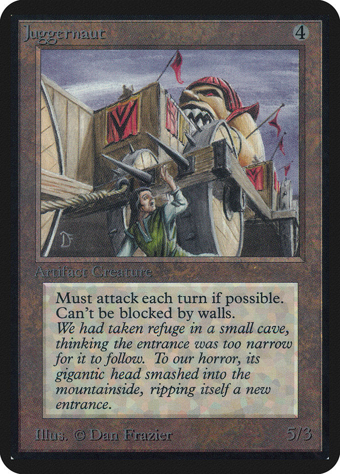 Juggernaut [Limited Edition Alpha] | Card Citadel