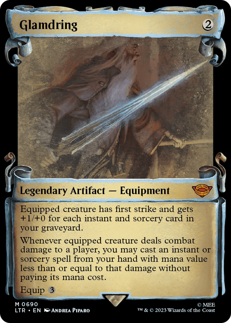 Glamdring [The Lord of the Rings: Tales of Middle-Earth Showcase Scrolls] | Card Citadel