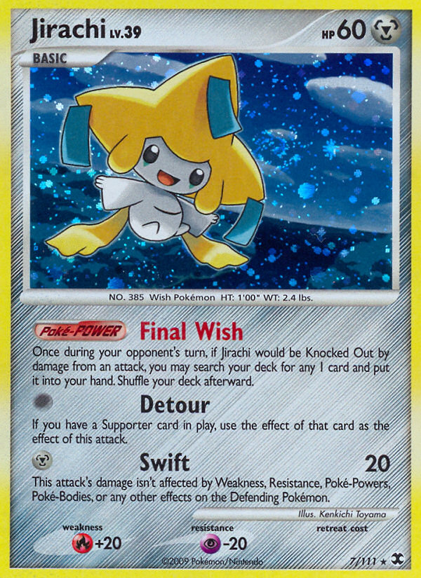 Jirachi (7/111) [Platinum: Rising Rivals] | Card Citadel