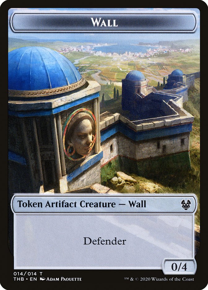 Wall Token [Theros Beyond Death] | Card Citadel
