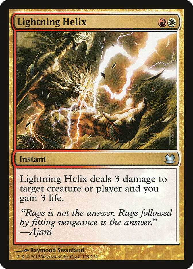 Lightning Helix [Modern Masters] | Card Citadel