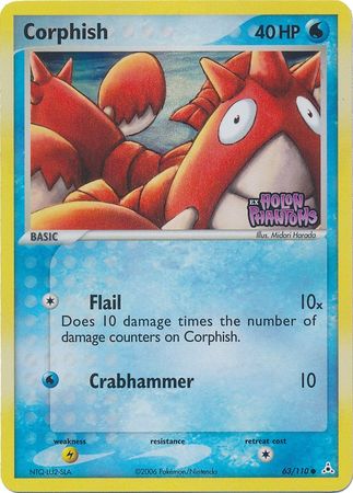 Corphish (63/110) (Stamped) [EX: Holon Phantoms] | Card Citadel